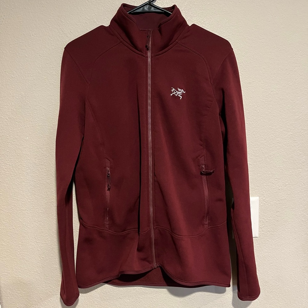 Arc'teryx Kyanite Hoodie Women's L Crimson Maroon
Polartec Full Zip